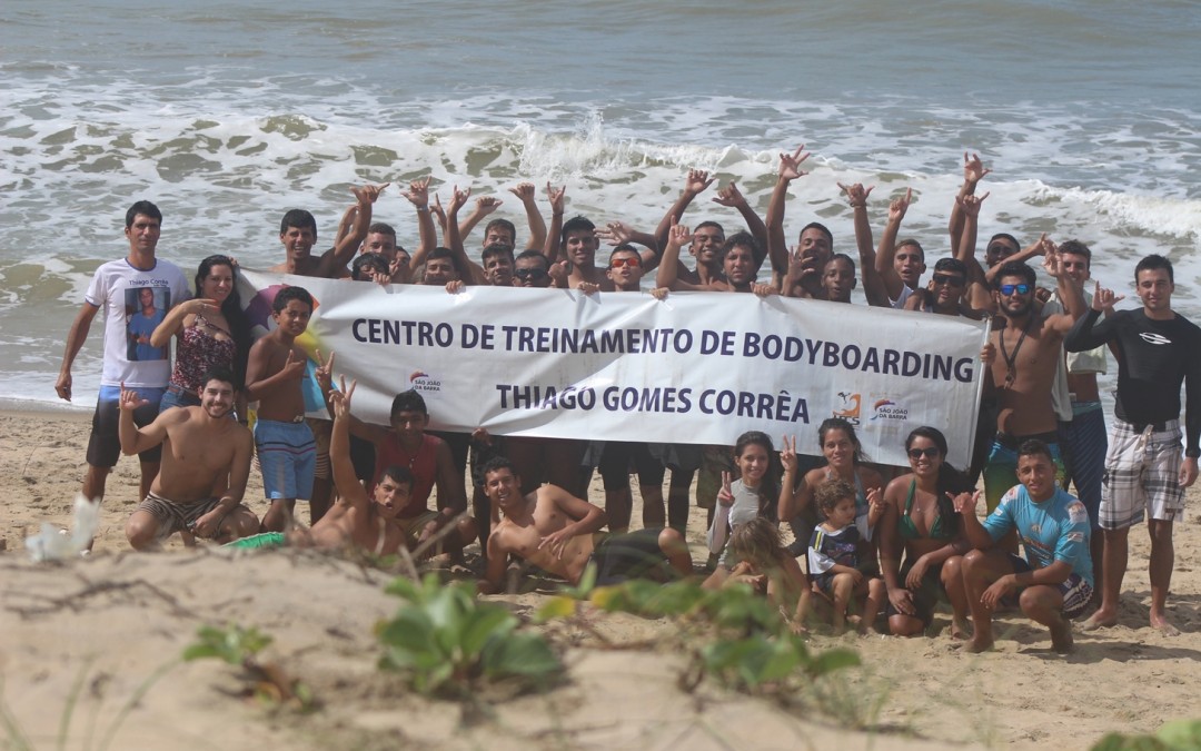 Bodyboarding de São João da Barra festeja três anos de centro de treinamento