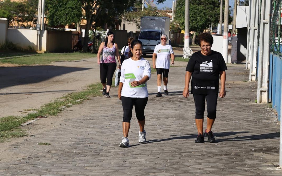 Caminhando com Saúde é desenvolvido em Atafona