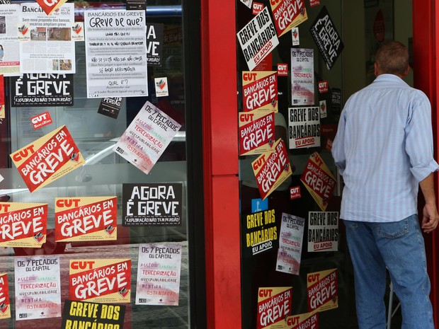 Greve dos bancários já dura 23 dias, a maior desde 2004