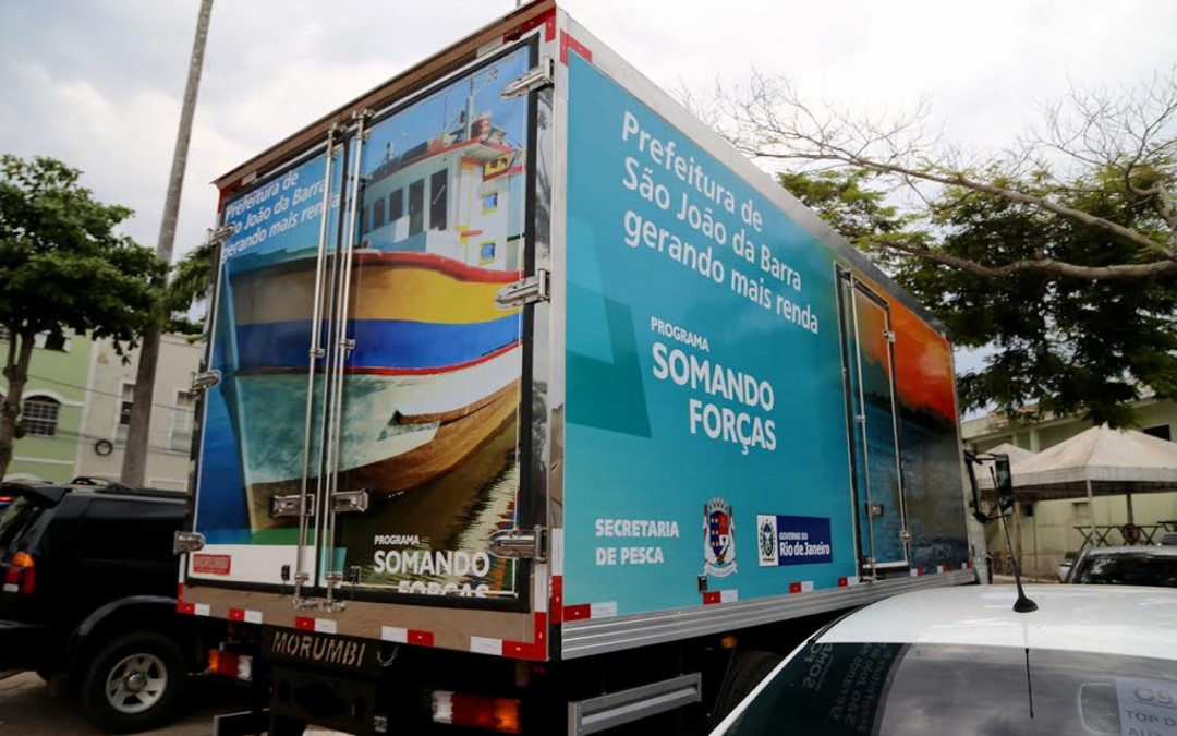 Novo caminhão frigorífico para classe pesqueira