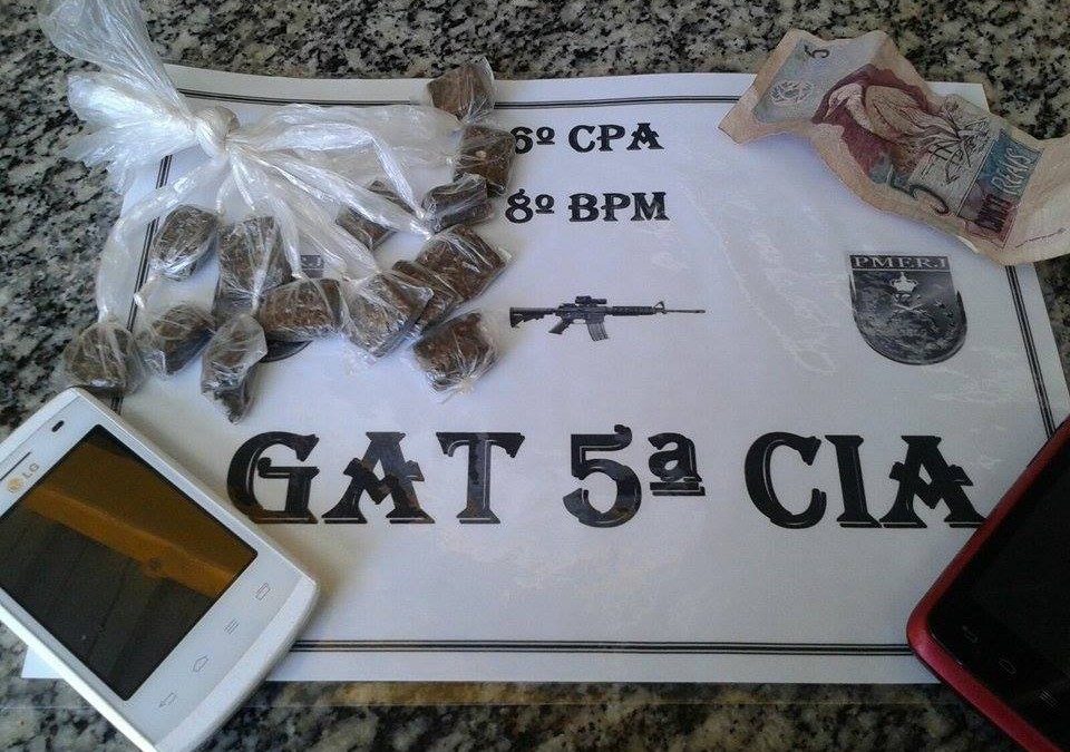 Mulheres detidas com drogas em Atafona