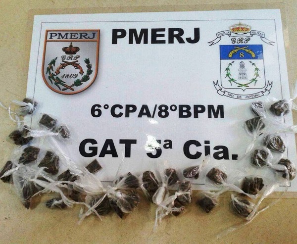Dois detidos com maconha em Grussaí