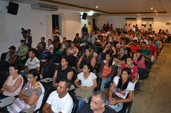 Aula inaugural de cursos profissionalizantes em SJB