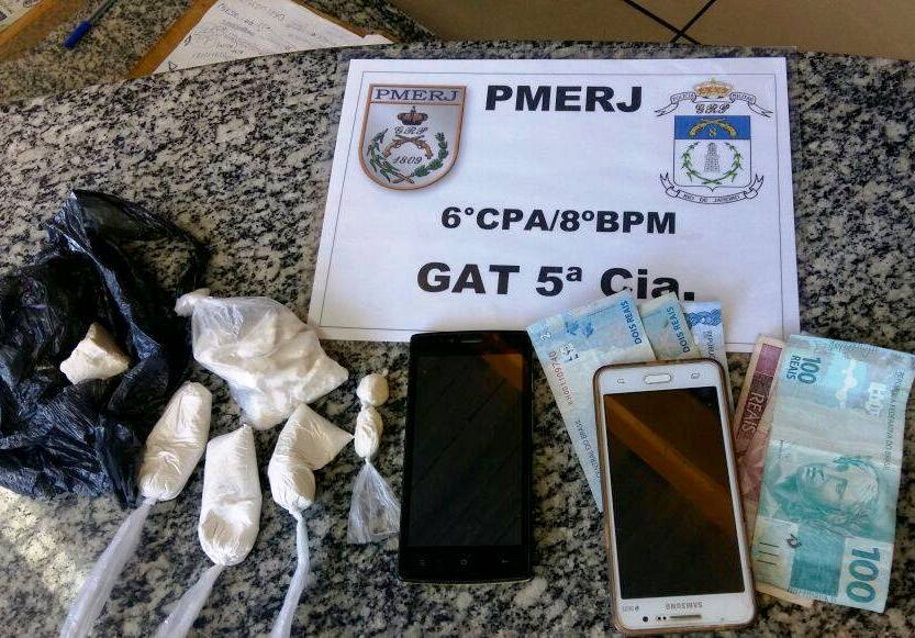 Três homens detidos com drogas em Grussaí