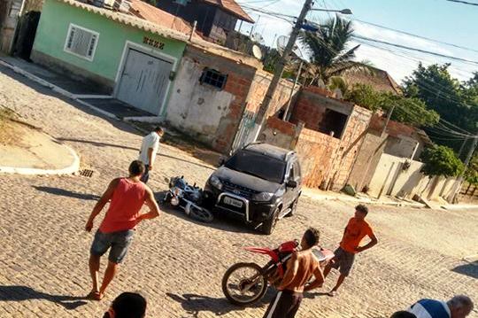 Jovem de 22 anos ferida em acidente, em Atafona