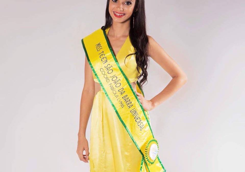 Adolescente sanjoanense concorre ao Miss Brasil Universal, – saiba como votar!