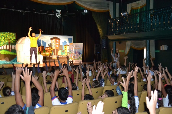 “Planeta Água em Cena” apresentado Cine Teatro, em SJB