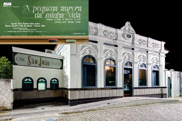 “A pequena aurora da minha vida” no Cine Teatro São João, nesta sexta-feira
