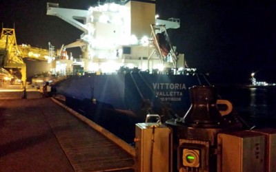 “Vittoria” no Porto do Açu