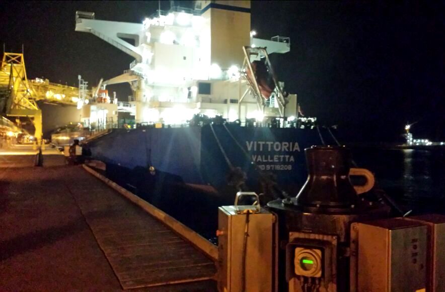 “Vittoria” no Porto do Açu