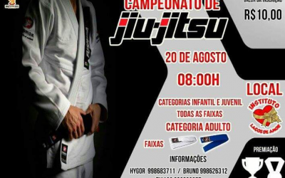 Campeonato de Jiu-jitsu neste sábado em Barcelos