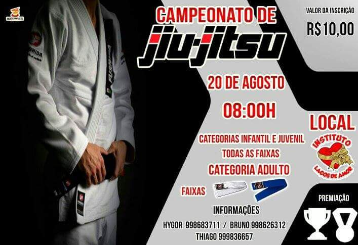 Campeonato de Jiu-jitsu neste sábado em Barcelos