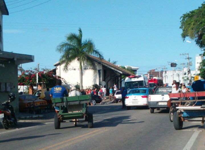 Segue em estado grave no HFM, mulher atropelada no Centro de SJB