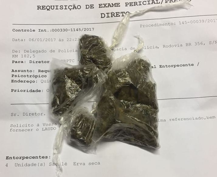 Dois detidos com maconha em SJB