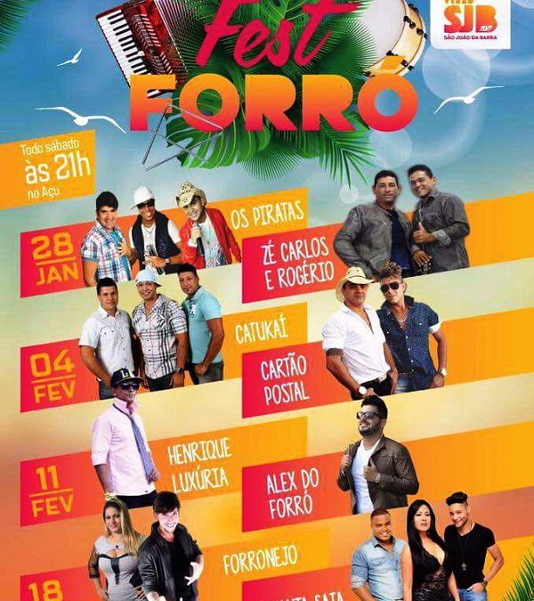 Fest Forró neste sábado no Açu