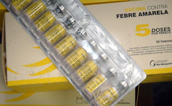 Rio de Janeiro vai receber mais 1 milhão de doses da vacina contra febre amarela