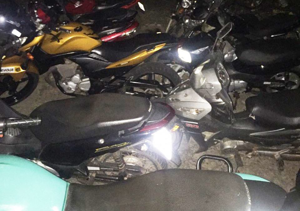 Polícia apreende 11 motocicletas em São João da Barra