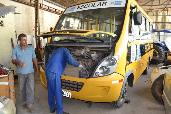 Secretaria de Transportes de SJB está recuperando frota inoperante