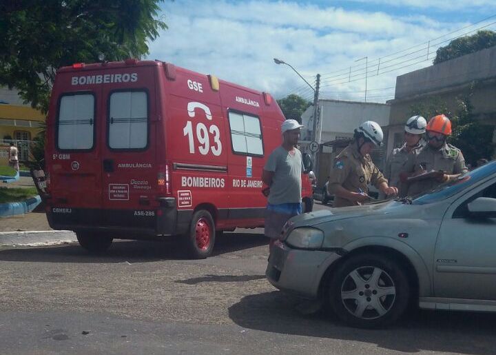 Acidente no Centro de SJB