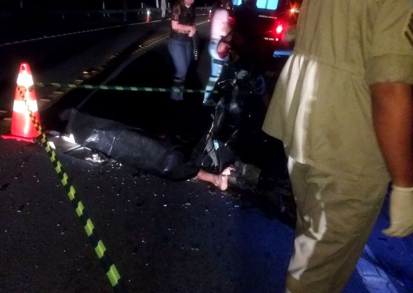 Dois mortos em acidente envolvendo motocicleta na BR 356, em SJB