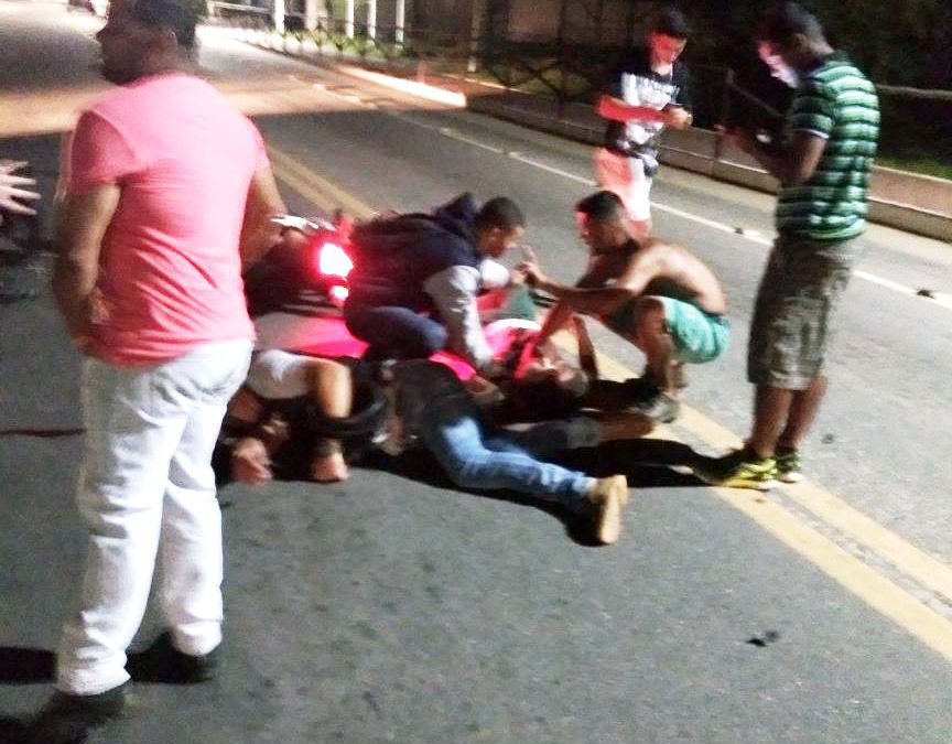 Três feridos em acidente na BR 356, em SJB