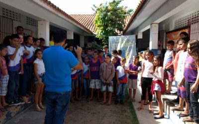 Ação Literária na escola de Quixaba, em SJB