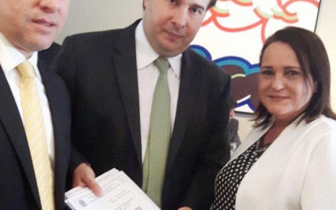 Carla Machado em Brasília em busca de benefícios para SJB