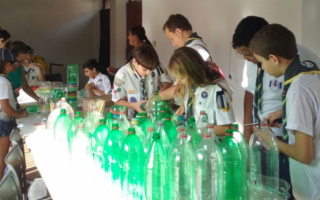 Escoteiros participam de curso de reciclagem em SJB