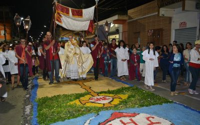 Confecção de tapetes, em SJB, terá início nesta quarta-feira, 30