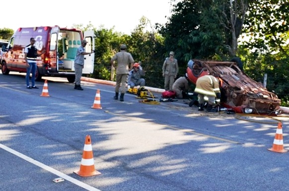 Equipe do Corpo de Bombeiros de SJB realiza simulado em Grussaí