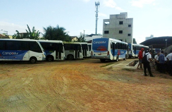 Ônibus da CamposTur retornam a circulação após funcionários manifestarem por atraso no pagamento