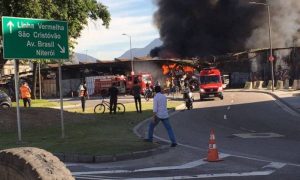 Foto: leitor Fábio Souza via WhatsApp (O Globo)