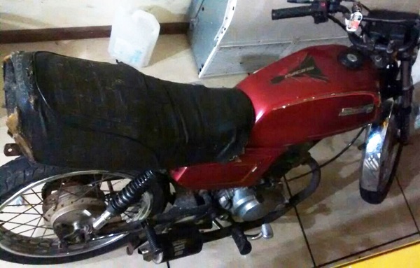 Jovem detido com motocicleta furtada na Chatuba