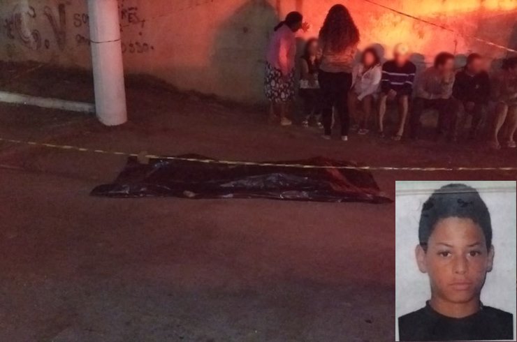 Adolescente de 17 anos assassinado com vários tiros nas costas