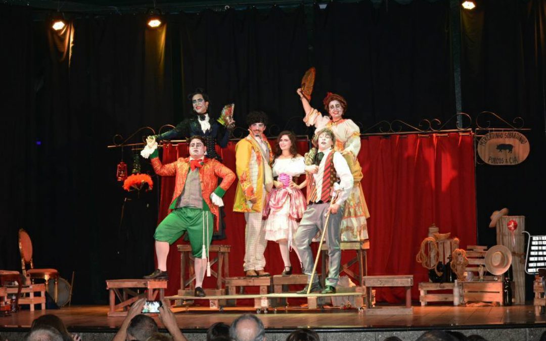 Caps de Atafona participa de sessão de Teatro, em SJB