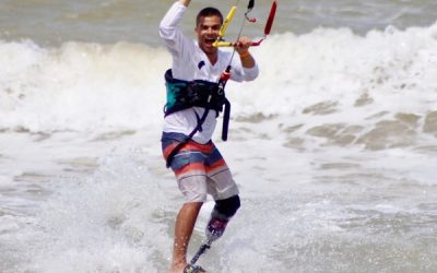 Inclusão por meio da prática do Kitesurf