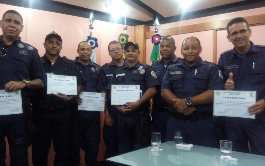 Guarda Civil de SJB capacitada para atuar como Patrulheiros de Ronda Escolar