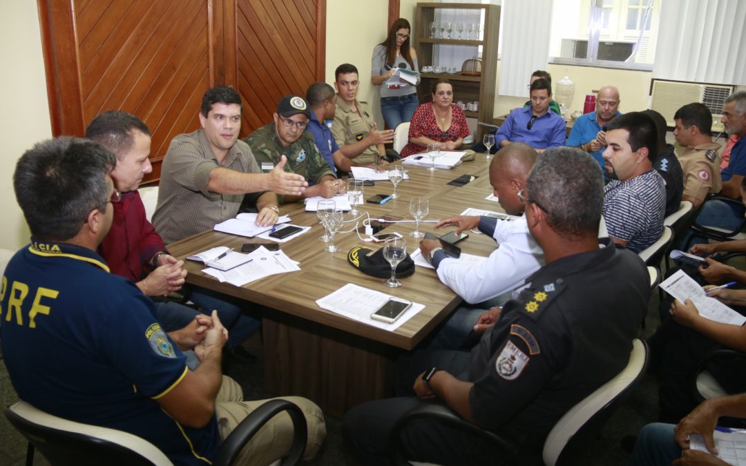 Reunião define esquema de segurança para o carnaval de SJB