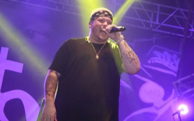 Balneário de Atafona lotado no show de Ferrugem