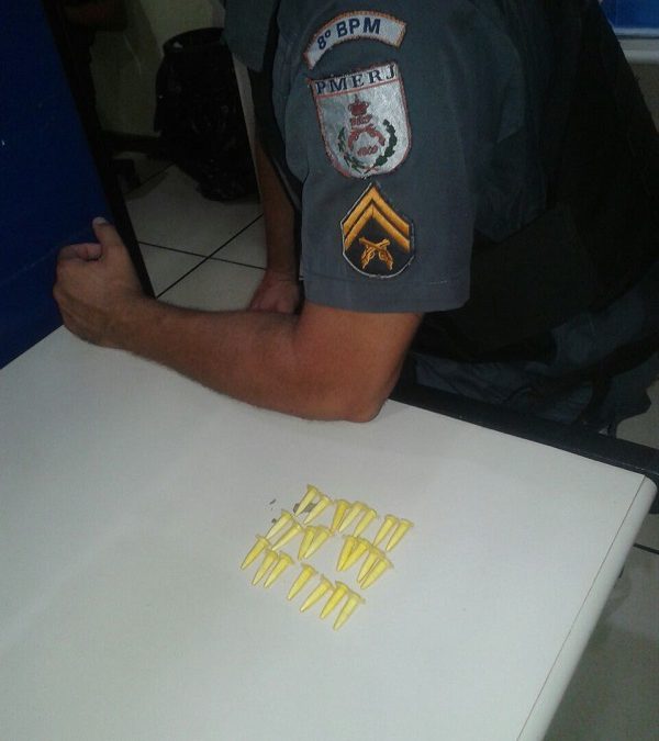 PM apreende cocaína em Grussaí