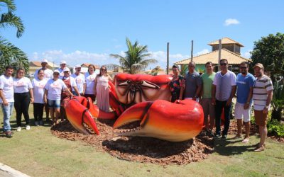 Abertura do Festival do Caranguejo no Polo Gastronômico, em Grussaí