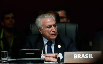 Escalada do conflito militar na Síria preocupa, diz Temer em discurso no Peru