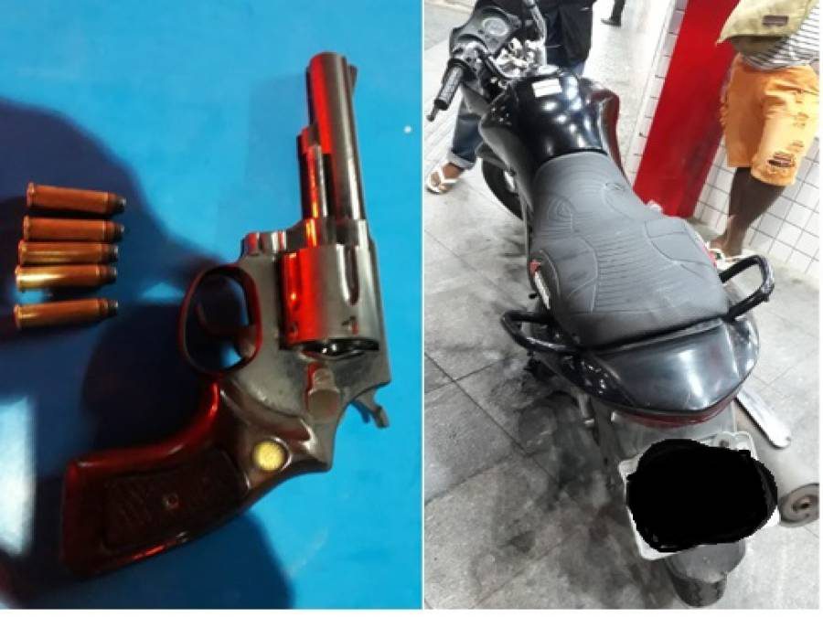 Troca de tiros em tentativa de assalto termina com homem baleado