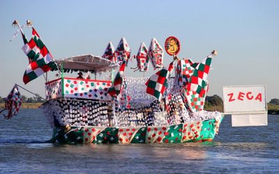 “Arraiá do Zeca” vence Desfile Fluvial na festa do padroeiro de SJB