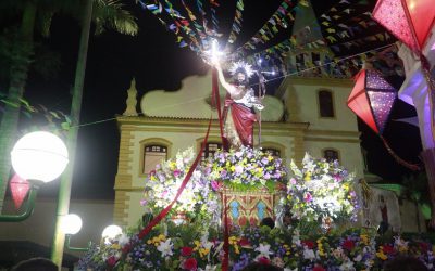 Procissão marca homenagem a São João Batista em SJB