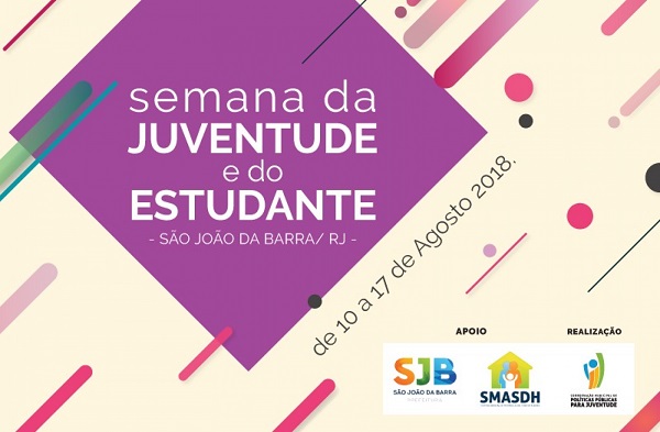 Confira programação da Semana da Juventude e do Estudante em SJB