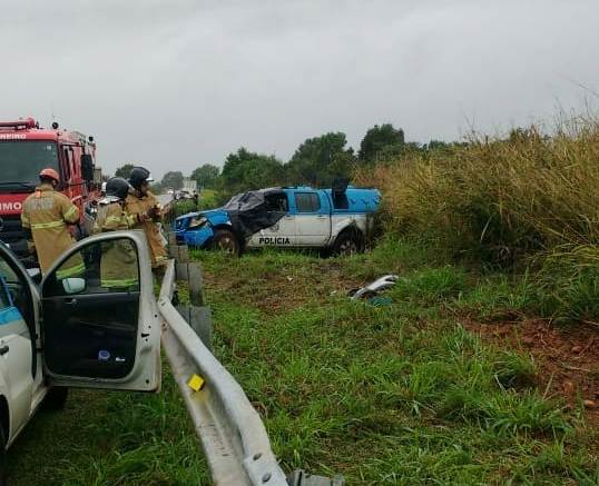 Soldado da PM morre e sargento fica ferido em acidente na BR 356