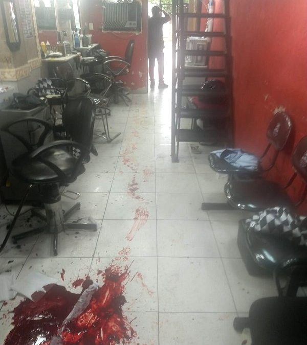 PM assassinado a tiros dentro de barbearia