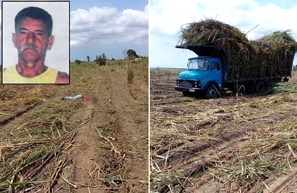 Idoso morre atropelado por caminhão
