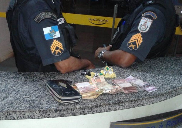 Mulher presa e adolescentes apreendidos com cocaína na Chatuba, em SJB